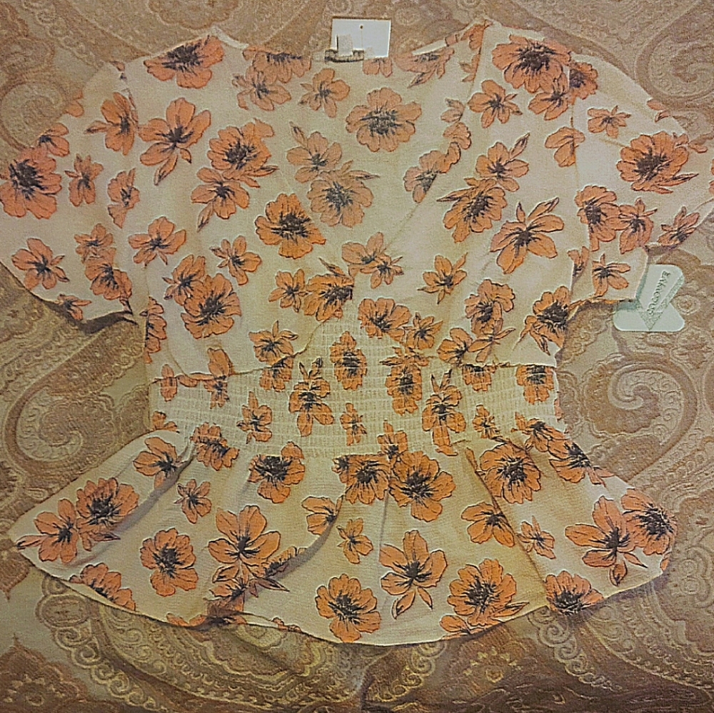 White, rose flowers size L